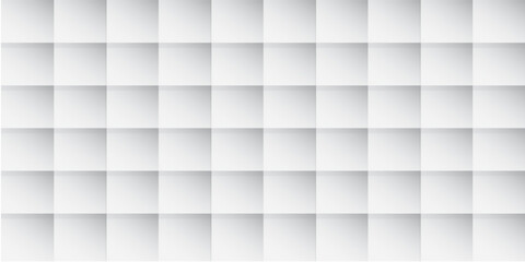 Abstract 3d modern square background. White and grey geometric pattern texture. eps 10