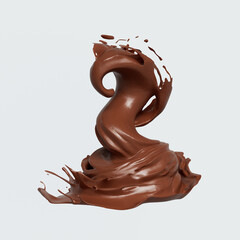 다이나믹 초콜릿 스플래시 액체 Dynamic Chocolate Splash Liquid