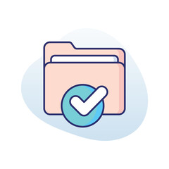 Folder vector icon