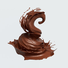 다이나믹 초콜릿 스플래시 액체 Dynamic Chocolate Splash Liquid