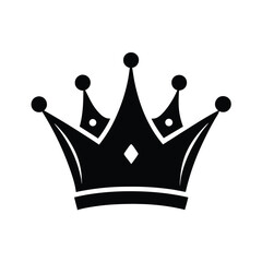 Crown Icon Vector Illustration