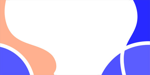 Abstract background with soft color curves