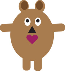 Browse adorable cartoon animal illustrations, from cute vector dogs and happy puppies to playful brown bears and baby teddy characters, for your next fun design project