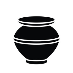 Lightweight Pot Icon Vector Illustration