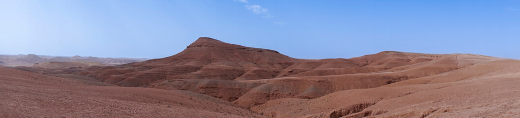 el desierto de de Agafay en Marrakech, Marruecos