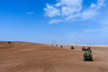 el desierto de de Agafay en Marrakech, Marruecos