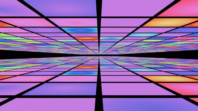 a colorful abstract background with a pattern of lines