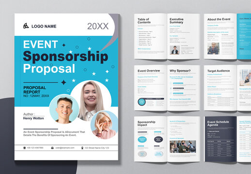 Event Sponsorship Proposal Layout