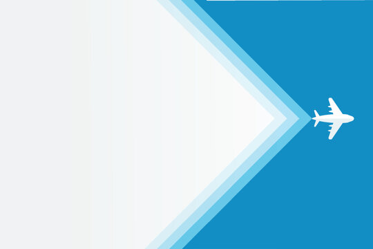 airplane layer template or layout background