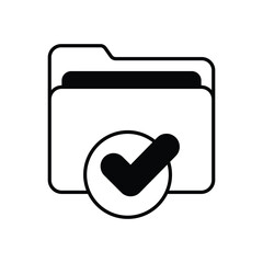 Folder vector icon
