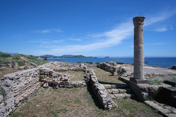 Sardinia, diverse island with landscapes, beaches and art in the Mediterranean

