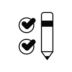 Survey  vector icon