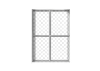 Transparent shadow effect. Shadow and light from window isolated on white background, PNG