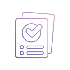 Approved  vector icon