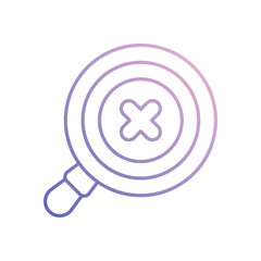 Magnifying Glass vector icon