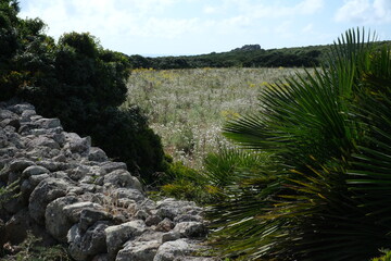 Sardinia, diverse island with landscapes, beaches and art in the Mediterranean

