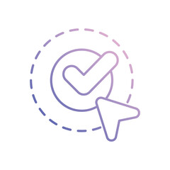Click  vector icon
