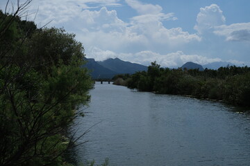 Sardinia, diverse island with landscapes, beaches and art in the Mediterranean

