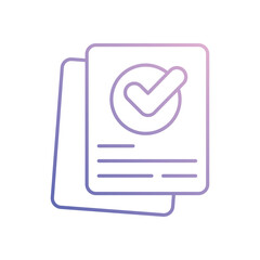 Documents vector icon