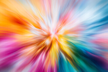 Obraz premium a colorful abstract background with a blurry effect