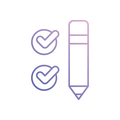 Survey  vector icon