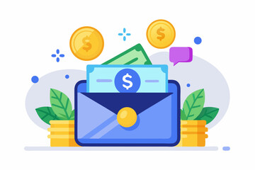 Modern digital abstract background featuring a dynamic gradient of vibrant neon colors including blue, red, pink,