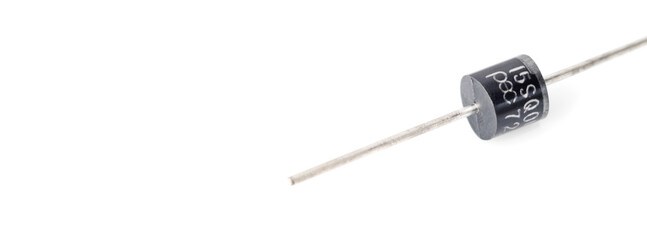 semiconductor silicon rectifier diode, zener diode or schottky diode, electrical engineering,...