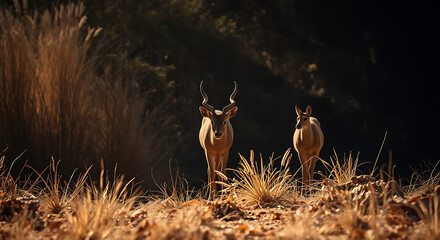 Explore wildlife photography: african antelope in natural habitat safari animal wildlife photography hunt 100