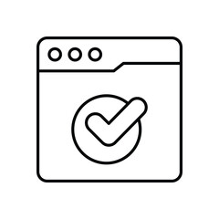 Website vector icon
