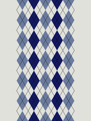 Argyle traditional vector pattern.Seamless geometric illustration pattern.Scotland argyll intarsia pastel element style .Design for fabric clothing,sweater,socks,wrapping,tablecloth,blanket,decoration