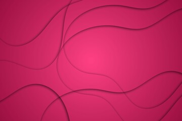 Elegant Pink Wavy Line Background – Modern Abstract Wallpaper Design