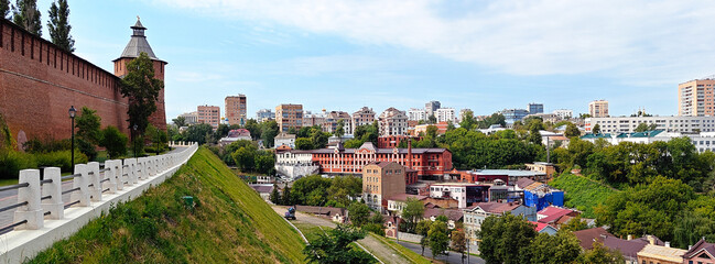 View of Nizhny Novgorod from the Kremlin