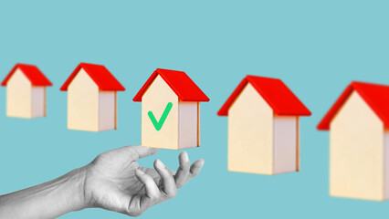 Approved Mortgage loan and Decision to choose the best property for Relocation. Real estate,...