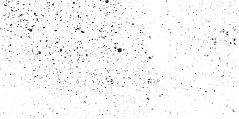 Dirty or dust film grain speck grit grunge overlay  grain dot white paper noise texture with distress effect vector illustration pattern background.