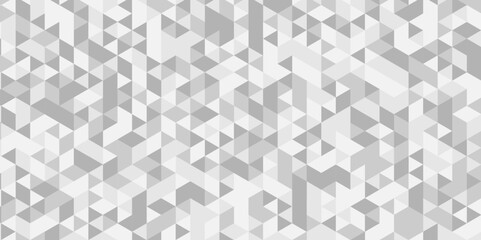 Overlap random vector element modern overlay diamond triangle mosaic paper white and gray low polygon web brochure layer space texture background.	