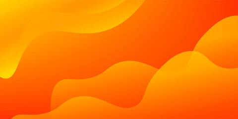 abstract minimal background with orange color vector