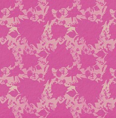 peony seamless pattern watercolor illustration pink beige