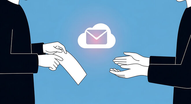 Secure Email Exchange: Cloud-Based Communication