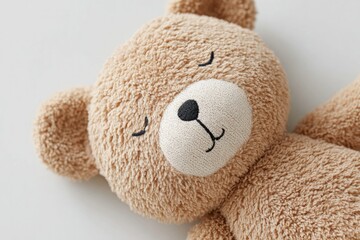 Obraz premium Soft teddy bear with gentle expression, inviting warmth and comf