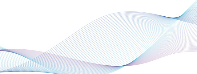 Abstract colorful glowing wave lines background. Blending gradient colors. Digital frequency track equalizer. Abstract frequency sound wave lines and technology curve lines background. 