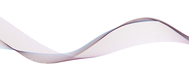 Abstract colorful lines background. Blending gradient colors. Digital frequency track equalizer. Line art. Vector illustration.