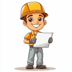 An image of engineering hold blank paper