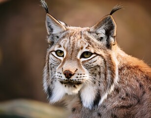 Obraz premium eurasian lynx lynx lynx close up