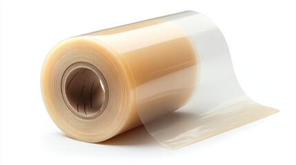 Transparent Plastic Roll for Packaging and Protective Covering Use
