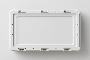 Minimalistic container showcases clean design and functional det