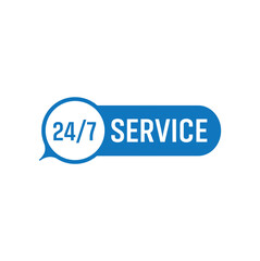 24 hour service icon	