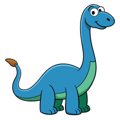 Brachiosaurus, a Jurassic dinosaur with a long neck