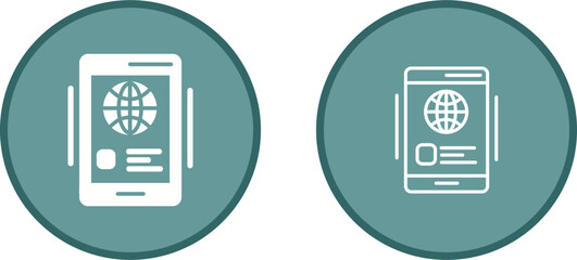 Online Booking Vector Icon