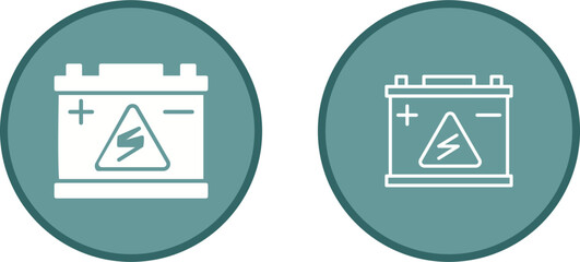 Accumulator Vector Icon