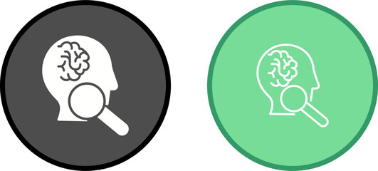 Intelligent Search Vector Icon